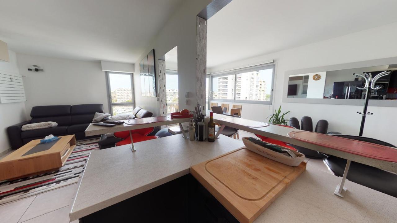 Duplex Grand Standing Vue Mer Et Port Mauguio Exteriér fotografie
